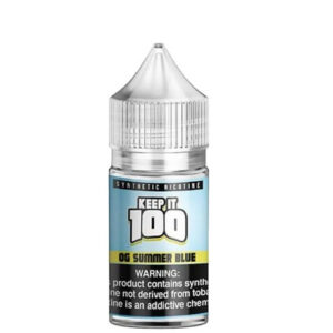 Keep It 100 Salt E-Liquid – Summer Blue 30ml