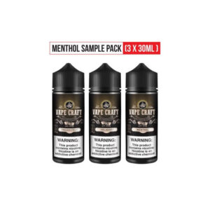 Menthol “Ice Pack” – Sample Pack