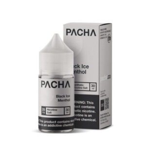 Pacha Salt E-Liquid – Black Ice Menthol 30ml