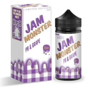 PB & Jam Monster E-Liquid – Grape 100ml