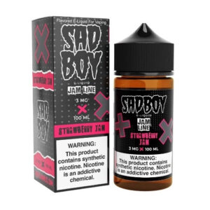 Sadboy E-Liquid – Strawberry Jam 100ml