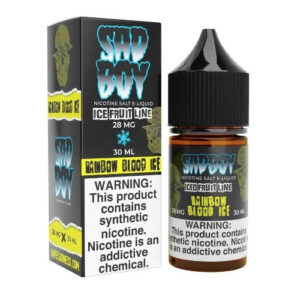 Sadboy Salt E-Liquid – Rainbow Blood Ice 30ml