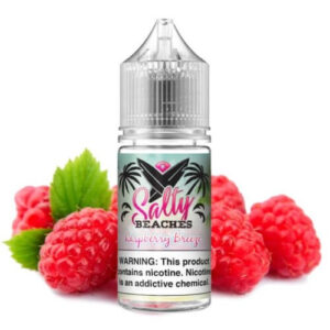 Salty Beaches – Raspberry Breeze – 30mL