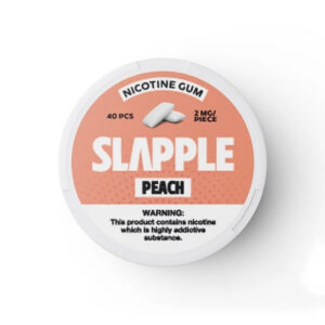 Slapple Nicotine Gum – Peach