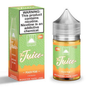 The Juice Salt E-Liquid – Peach Pear 30ml