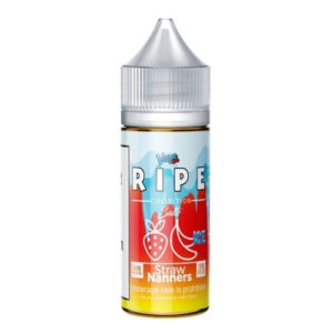 Ripe Collection Ice Salt E-Liquid – Straw Nanners 30ml