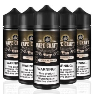 5 x 120 mL Vape Craft Bottles