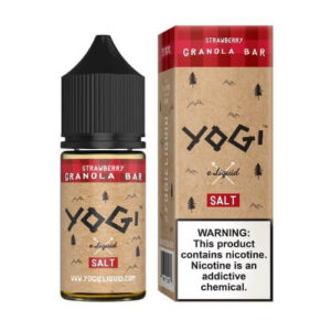 Yogi Salt E-Liquid – Strawberry Granola Bar 30ml